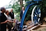 Einweihung Fahrraddenkmal in Noppenberg